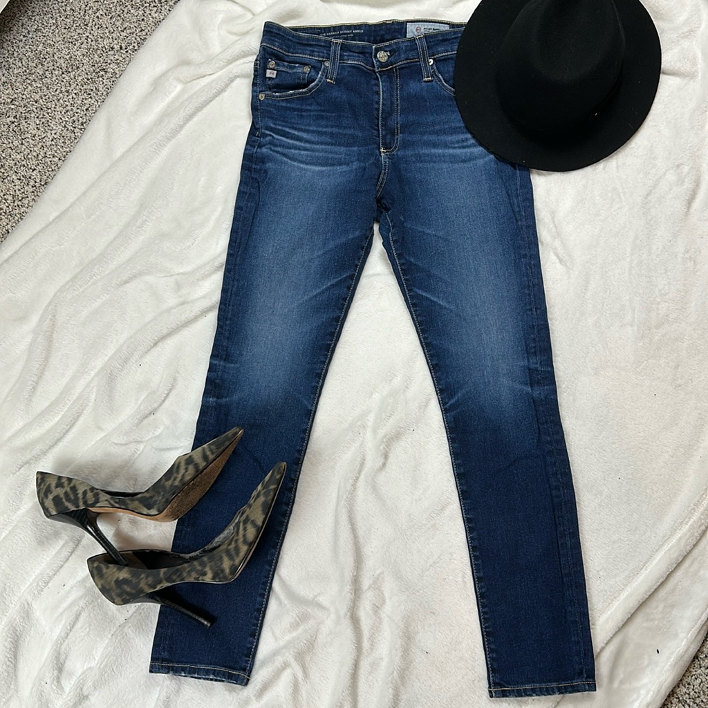 Ag Jeans Farrah Skinny Ankle